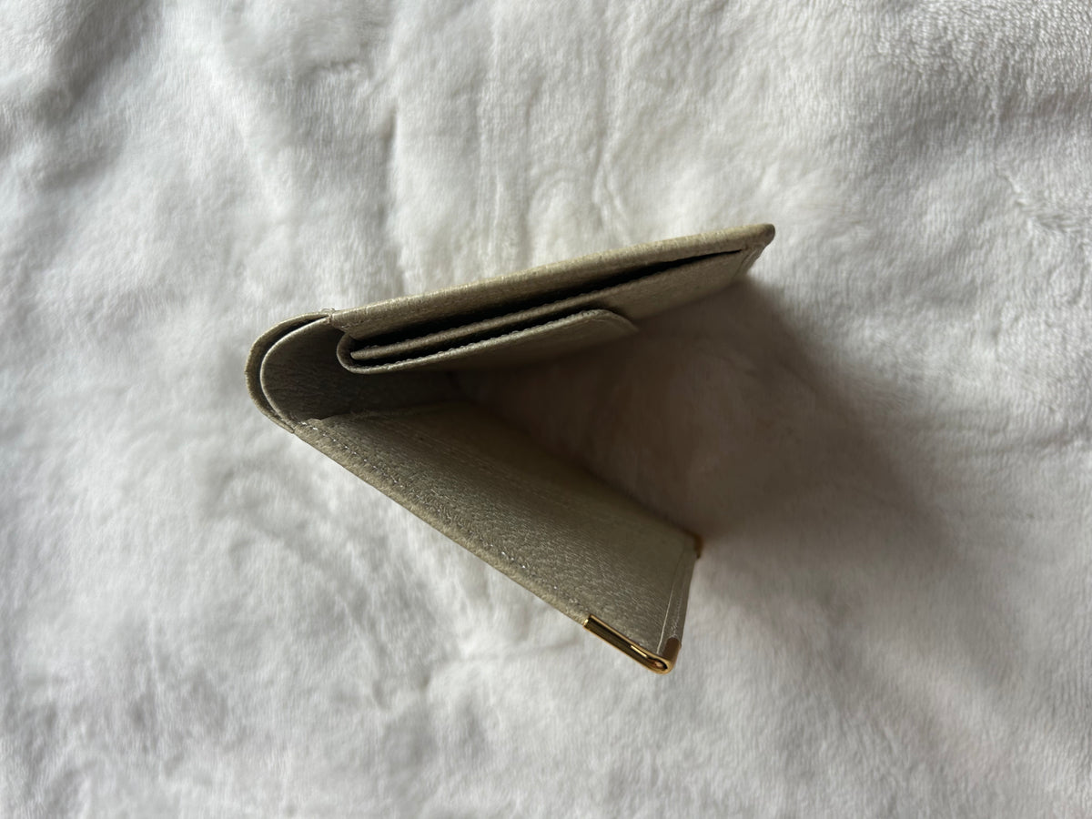 Valentino Garavani White Bi-fold Wallet with Coin Compartment