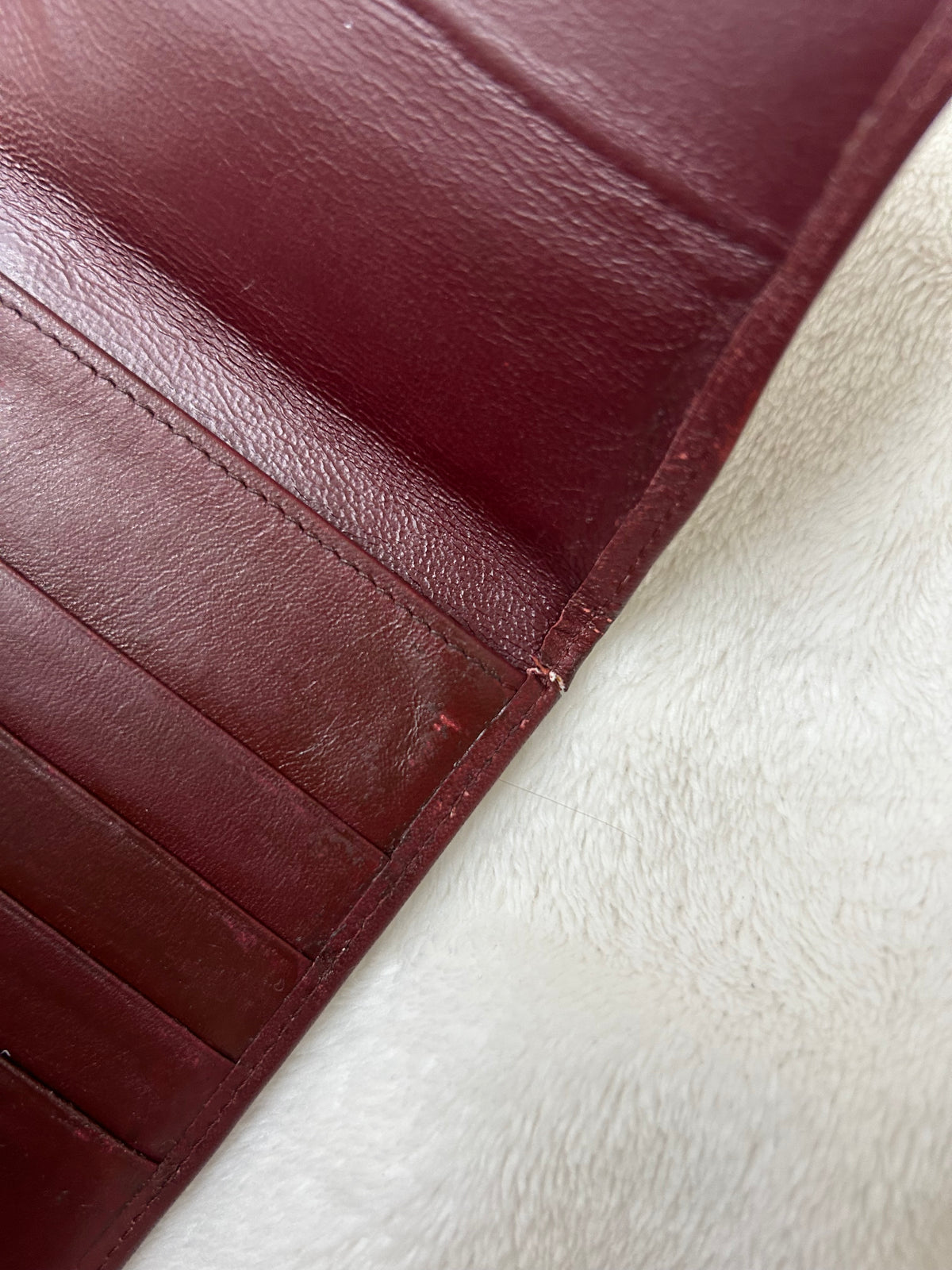 Vintage Cartier Thin Long Wallet