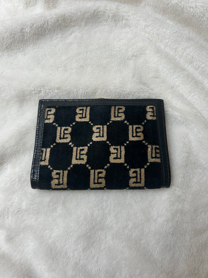 Pierre Balmain Terry Cloth Monogram Wallet