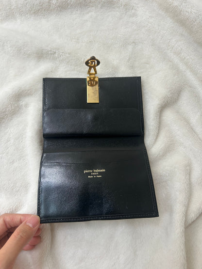 Pierre Balmain Terry Cloth Monogram Wallet