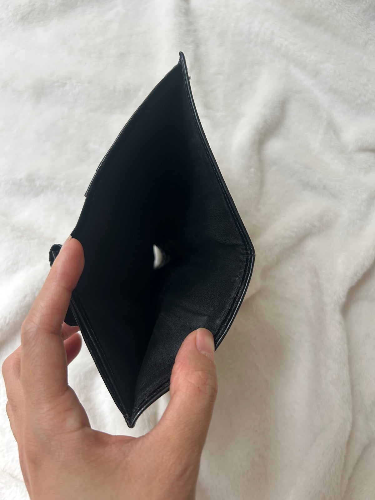 Pierre Balmain Terry Cloth Monogram Wallet