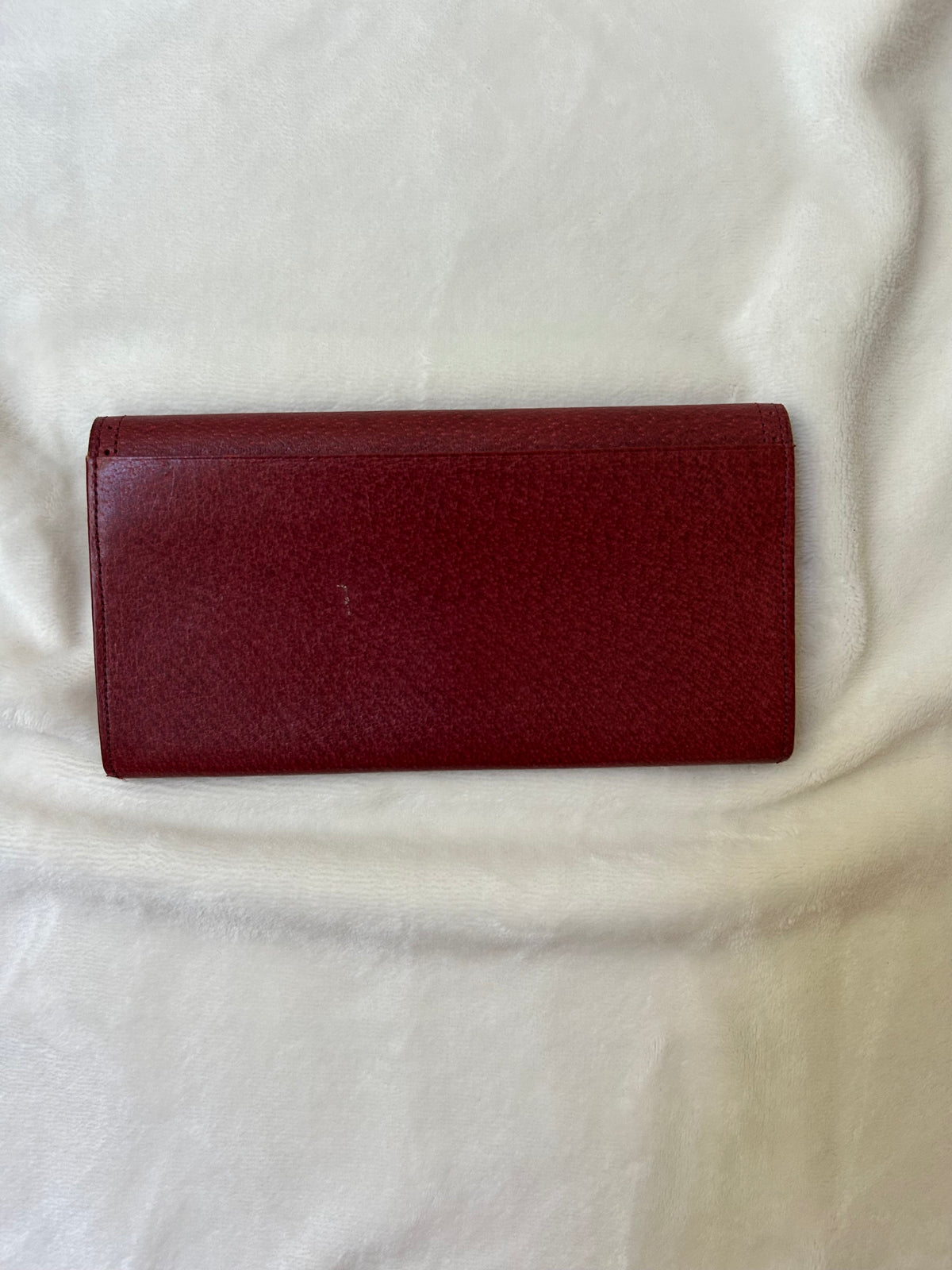 Valentino Garavani Red Bi-fold Long Wallet with Coin Purse