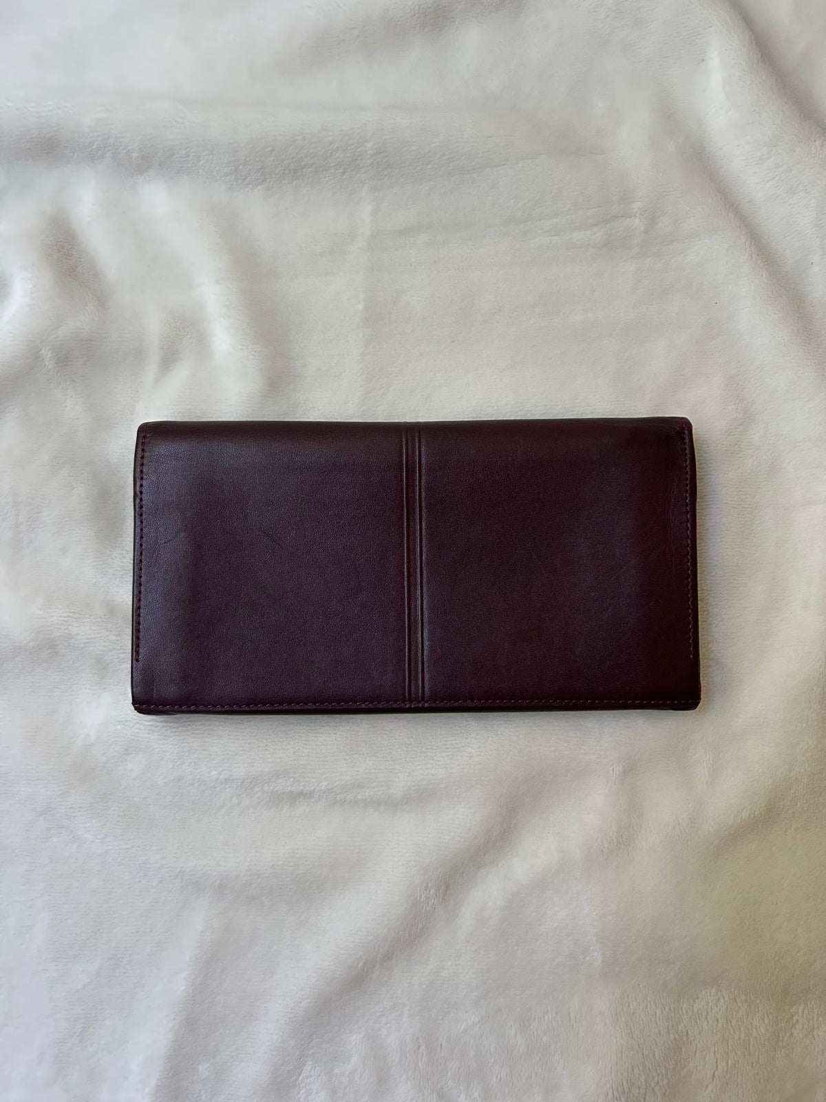 Givenchy Dark Brown Long Wallet with Coin Compartment