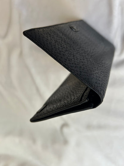 Valentino Garavani Textured Leather Long Wallet with Coin Compartment