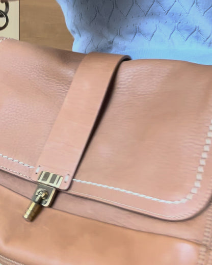Lanvin "Lovely Leopold" Shoulder Bag