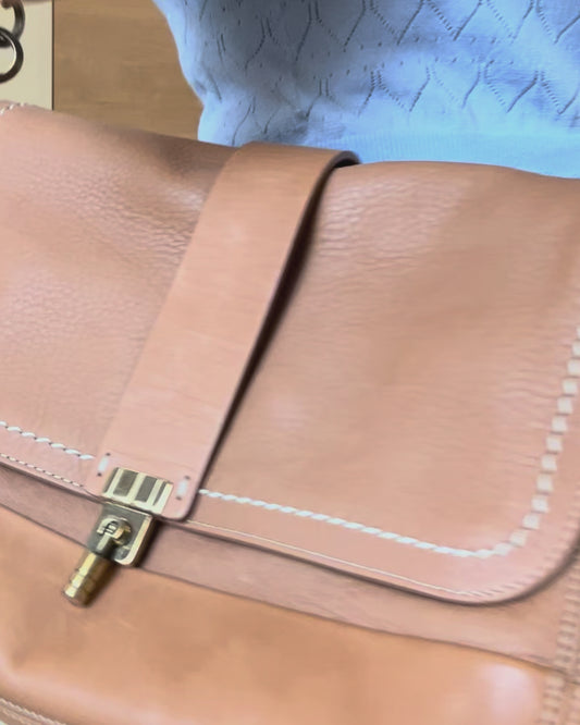 Lanvin "Lovely Leopold" Shoulder Bag