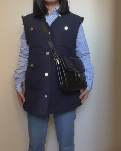 Lanvin Classic Black Shoulder Bag