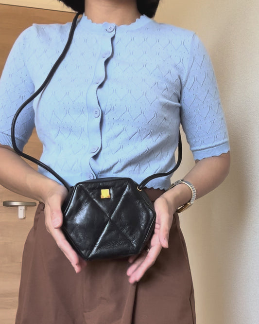 Lanvin Hexagon Mini Sling Bag